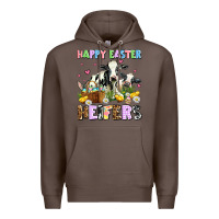 Coffee happy easter heifer's Premium Hoodie - AdoDesignShop