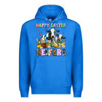 True Royal happy easter heifer's Premium Hoodie - AdoDesignShop