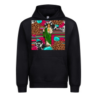 Black san judas leopard cowhide tumbler Urban Hoodie - JahusDesignShop