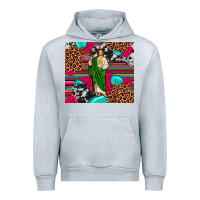 Heather Grey san judas leopard cowhide tumbler Urban Hoodie - JahusDesignShop
