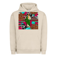 Pigment French Oak san judas leopard cowhide tumbler Urban Hoodie - JahusDesignShop