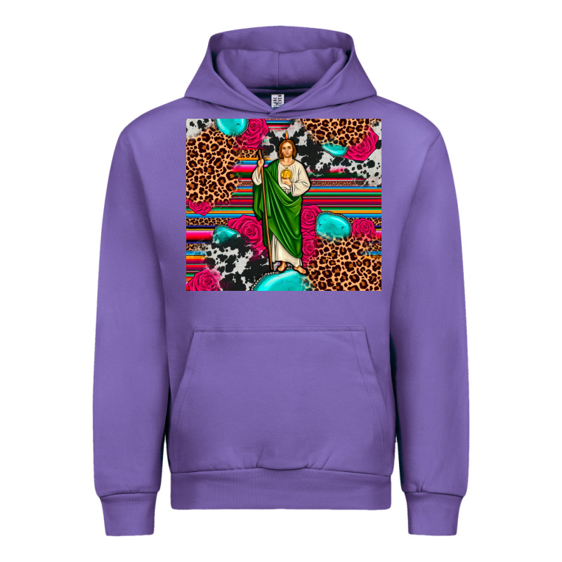 San Judas Leopard Cowhide Tumbler Urban Hoodie by JahusDesignShop | Teevron