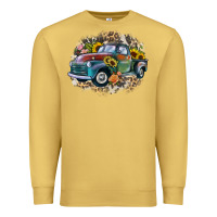 Antique Gold vintage truck western Premium Sweatshirt - Zillion Design Studio
