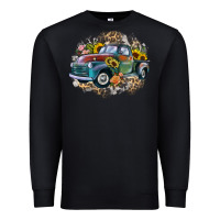 Black vintage truck western Premium Sweatshirt - Zillion Design Studio