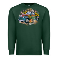 Sports Green vintage truck western Premium Sweatshirt - Zillion Design Studio