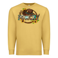 Antique Gold punchy Premium Sweatshirt - Zillion Design Studio