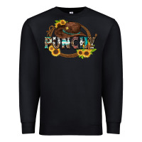 Black punchy Premium Sweatshirt - Zillion Design Studio