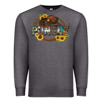 Charcoal Heather punchy Premium Sweatshirt - Zillion Design Studio