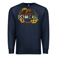 Navy punchy Premium Sweatshirt - Zillion Design Studio
