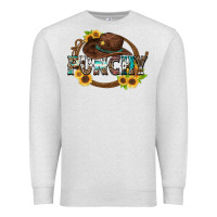 Oatmeal Heather punchy Premium Sweatshirt - Zillion Design Studio