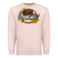 Pale Pink punchy Premium Sweatshirt - Zillion Design Studio