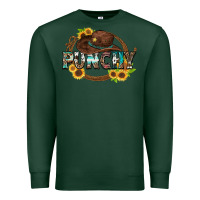 Sports Green punchy Premium Sweatshirt - Zillion Design Studio