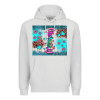 Mommy Leopard Turquoise Premium Hoodie | Teevron