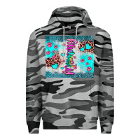 Slate Camo mommy leopard turquoise Premium Hoodie - JahusDesignShop
