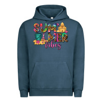 Pigment Midnight Navy summer vibes Urban Hoodie - AdoDesignShop