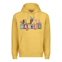 Antique Gold happy easter Premium Hoodie - AdoDesignShop