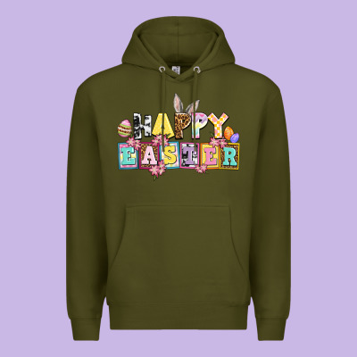 Happy Easter Premium Hoodie Designed By Adodesignshop