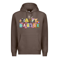 Coffee happy easter Premium Hoodie - AdoDesignShop