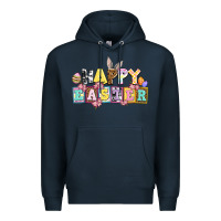 Navy happy easter Premium Hoodie - AdoDesignShop