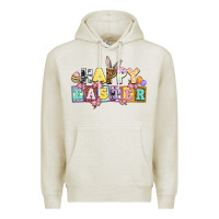 Oatmeal Heather happy easter Premium Hoodie - AdoDesignShop