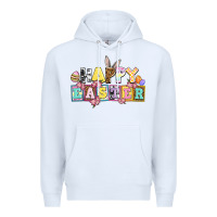 White happy easter Premium Hoodie - AdoDesignShop