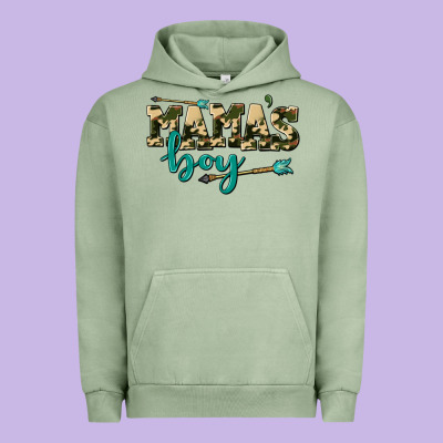Mama's Boy Urban Hoodie Designed By Adodesignshop