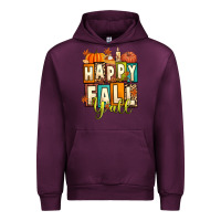 Mauve Wine happy fall y'all Urban Hoodie - Artiststas