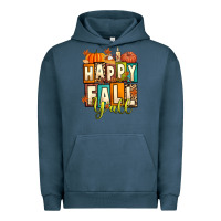 Pigment Midnight Navy happy fall y'all Urban Hoodie - Artiststas