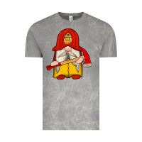 Cloud Rock firefighter gnomes Vintage Tee - Artiststas