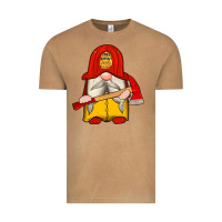 Vintage Camel firefighter gnomes Vintage Tee - Artiststas