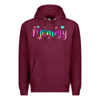 Burgundy mommy Premium Hoodie - JahusDesignShop