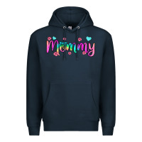 Navy mommy Premium Hoodie - JahusDesignShop
