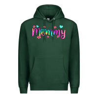 Sports Green mommy Premium Hoodie - JahusDesignShop