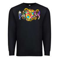 Black mom sunflower Premium Sweatshirt - Zillion Design Studio