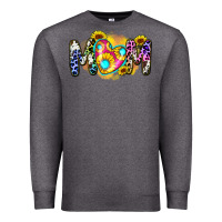 Charcoal Heather mom sunflower Premium Sweatshirt - Zillion Design Studio