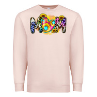 Pale Pink mom sunflower Premium Sweatshirt - Zillion Design Studio