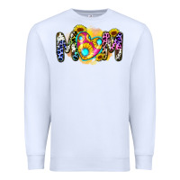 White mom sunflower Premium Sweatshirt - Zillion Design Studio