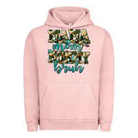 Pigment Salmon mama mom mommy bruh with arrow Urban Hoodie - AdoDesignShop