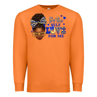 Carrot sorority colors blue and gold it's the self love f Premium Sweatshirt - texasbilliewilder