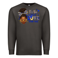 Smoke sorority colors blue and gold it's the self love f Premium Sweatshirt - texasbilliewilder