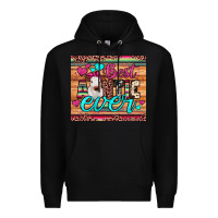 Black best auntie ever Premium Hoodie - JahusDesignShop