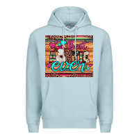 Blue Mist best auntie ever Premium Hoodie - JahusDesignShop