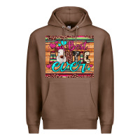 Chestnut best auntie ever Premium Hoodie - JahusDesignShop