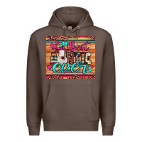 Coffee best auntie ever Premium Hoodie - JahusDesignShop