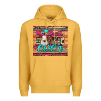 Mustard best auntie ever Premium Hoodie - JahusDesignShop
