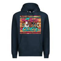 Navy best auntie ever Premium Hoodie - JahusDesignShop