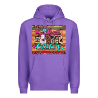 Purple best auntie ever Premium Hoodie - JahusDesignShop