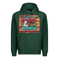 Sports Green best auntie ever Premium Hoodie - JahusDesignShop