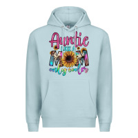 Blue Mist auntie like a mom Premium Hoodie - JahusDesignShop
