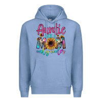 Colony Blue auntie like a mom Premium Hoodie - JahusDesignShop